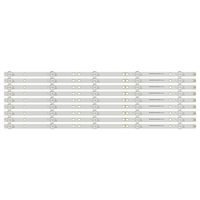 LED strip backlight for K55DLY8US KS5500SM4K HRS_SQY55D3_5X9_2W_MCPCB 12mm_V1 PLED5544U HV550QUB-F5A RCA RNSMU5545 AE0110490