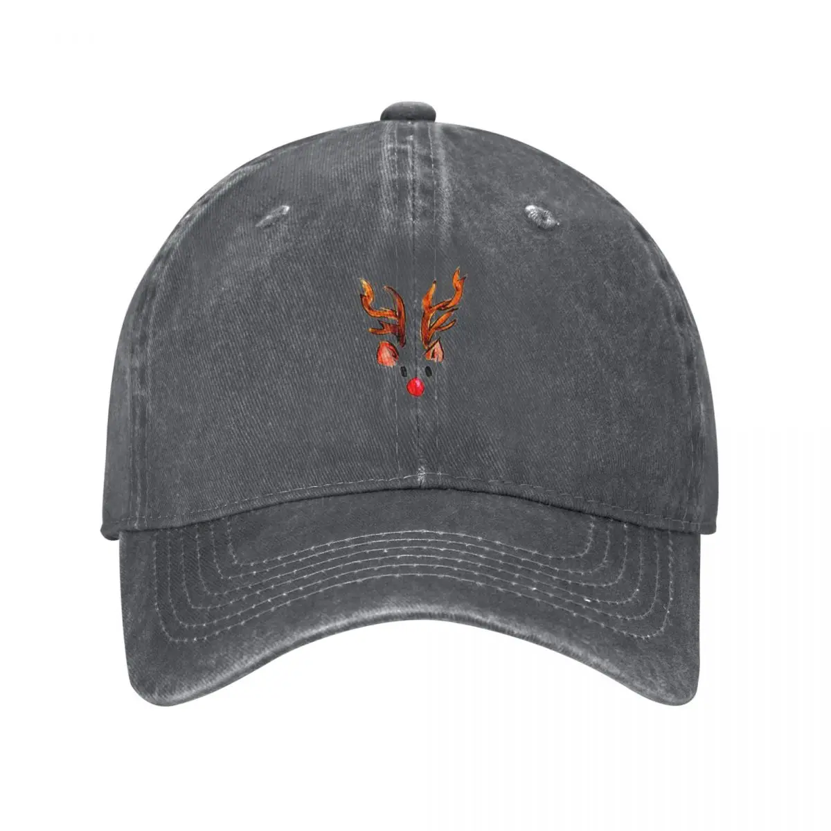 The Most Famous Reindeer of All, Rudolph Baseball Cap fashionable Hip Hop Women's Beach Outlet Men's