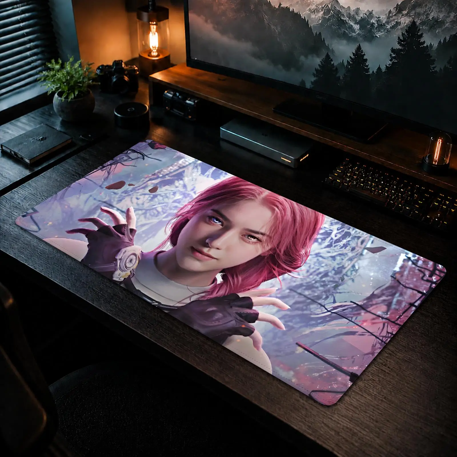 Once Human Mouse Pad Gaming office Non-slip Desk Mat Diy Mousepad Large Game Keyboard overlock