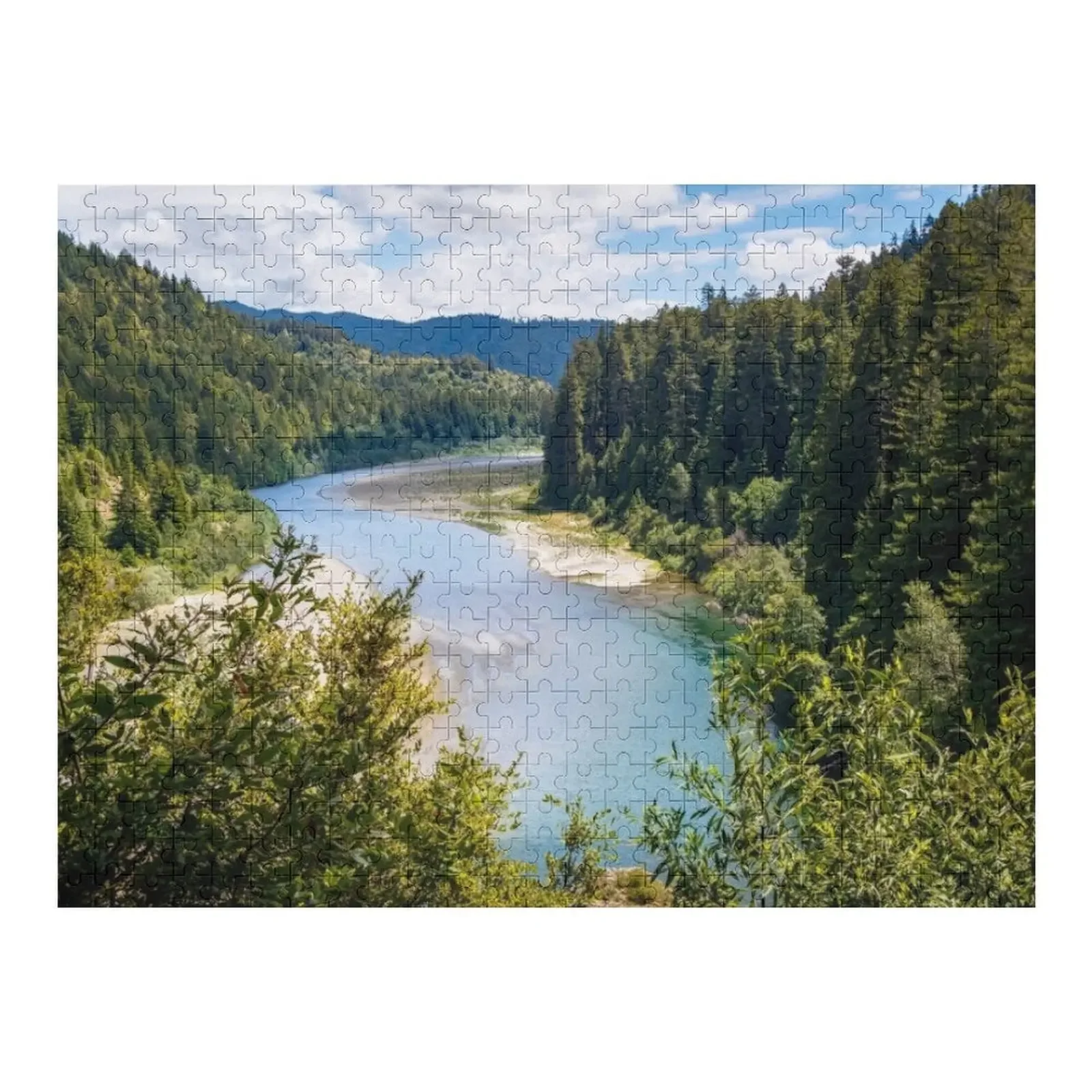 

Eel River in Humboldt County Jigsaw Puzzle Wooden Adults Personalized Child Gift Puzzle