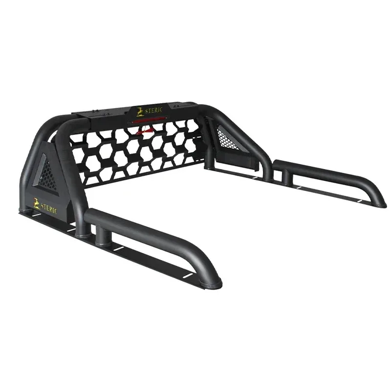 

MSV-6 Style Carbon Steel Pickup Truck 4x4 Roll Bar Accessory for RAM 1500 Vehicle Car Roof Rack