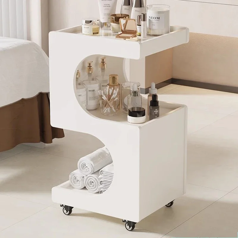 Beauty Salon Specific Rolling Cart Modern Skin Management Storage Drawers Salon Trolley Hotel Salon Furniture Kosmetik Wagen FYS