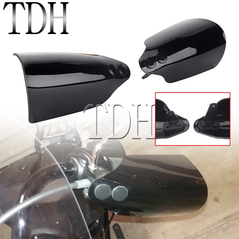 Brake Clutch Lever Protector, guardas de mão, Handguard Shield, Dyna Street Bob, FXDB, Super Glide, FXD, FXDC, FXDX, FXDXT, FXDWG