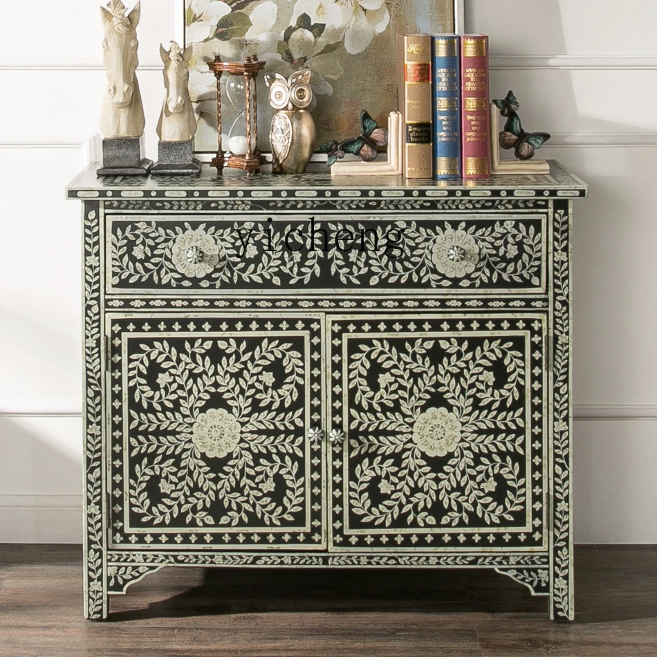 

Shoe Cabinet with One Drawer and Two Doors, Storage Cabinet, Decorative Entryway Cabinet