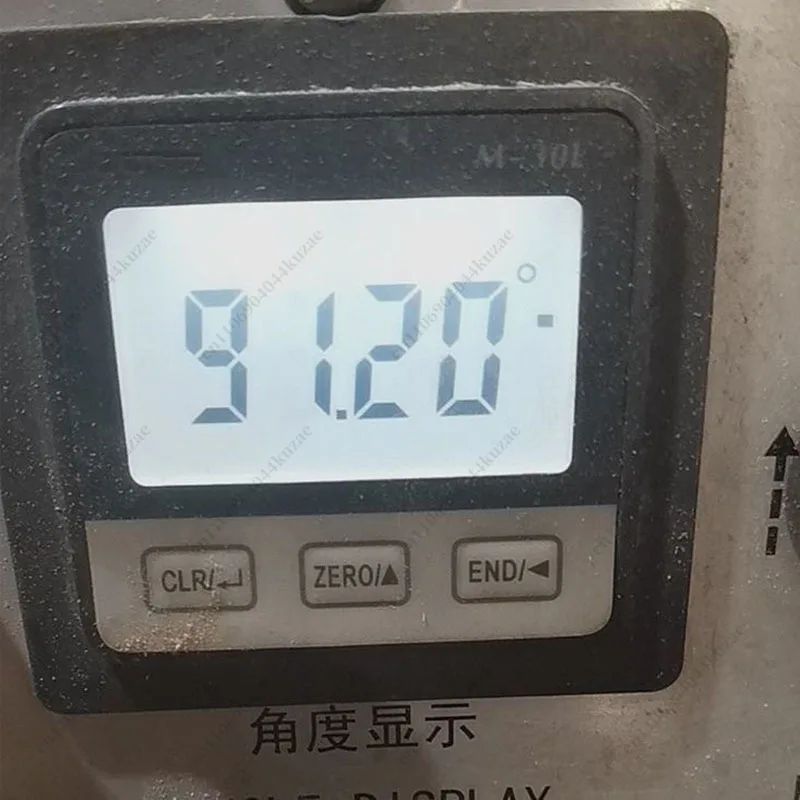 Digital Gravity Induction Angle Meter with Magnetic Ruler, Suitable for Woodworking Panel Saw and Push Table Operation