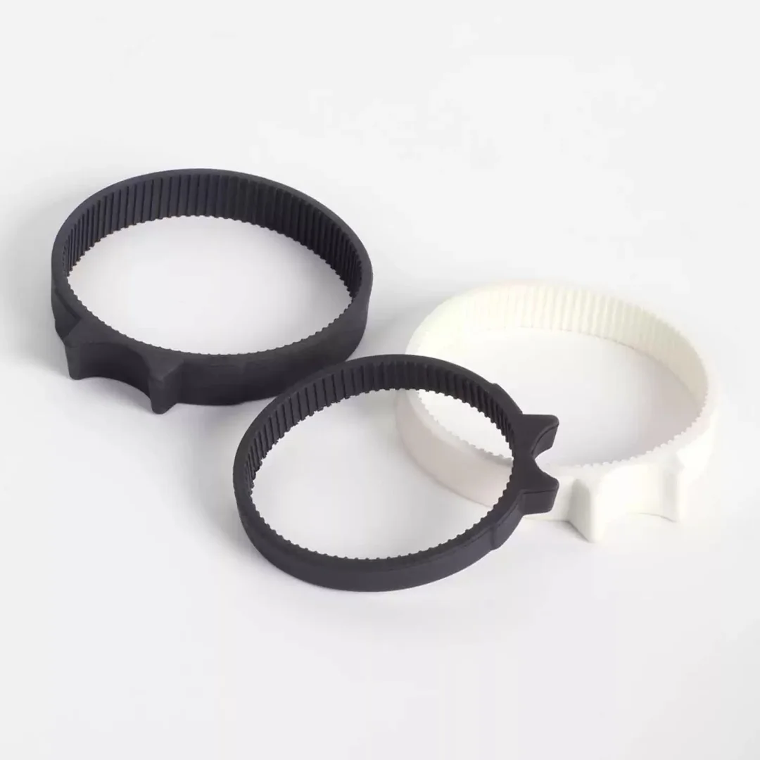 Manual Lens Focus Assist Gear Teeth Adapter Ring for DSLR Camera  Accessories Lens Zoom Crescent Rubber Protector Black White