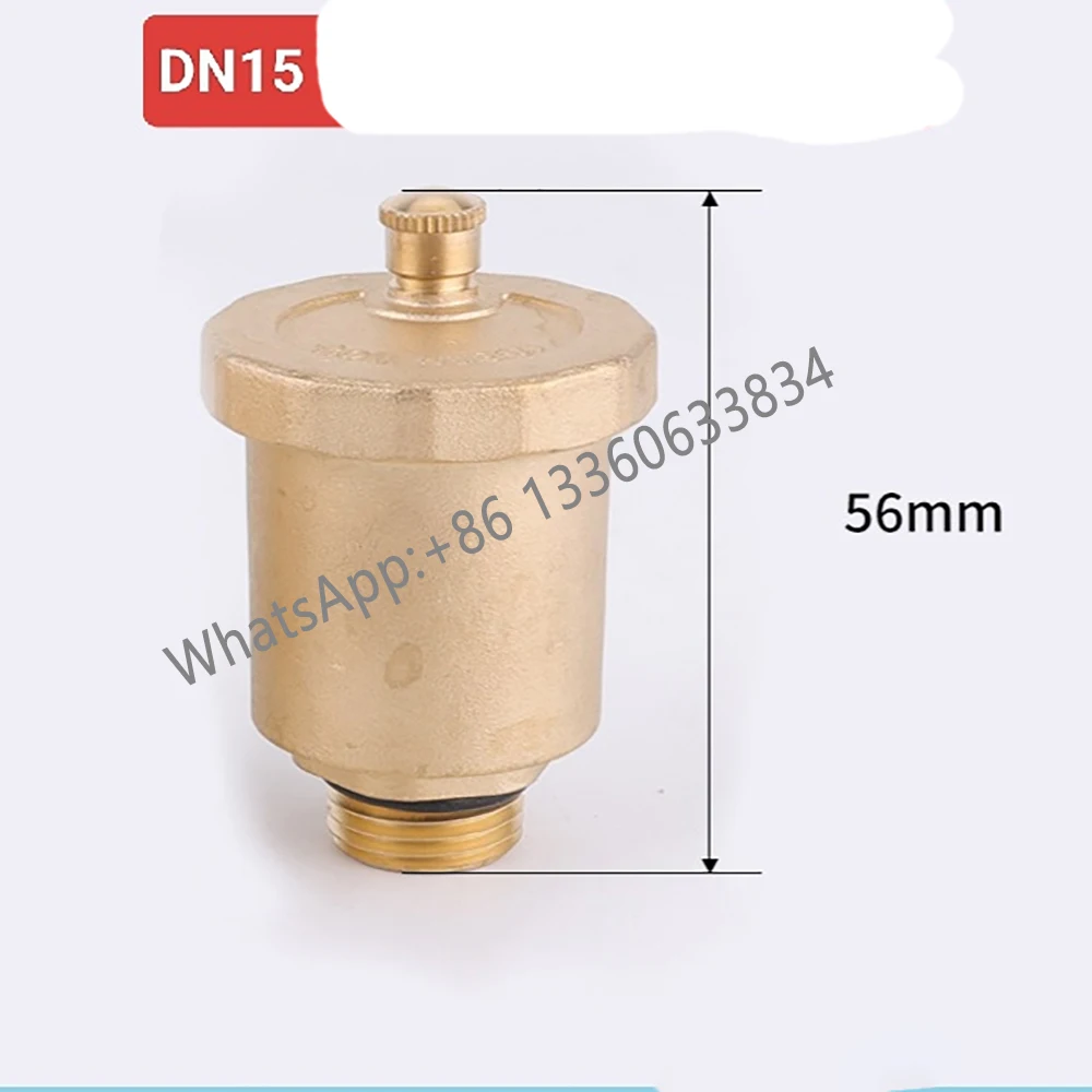 Automatic Pressure Valve Brass Air Relief Valve DN8 DN10 DN15 N20 For Solar Water Heater Standard 1/2