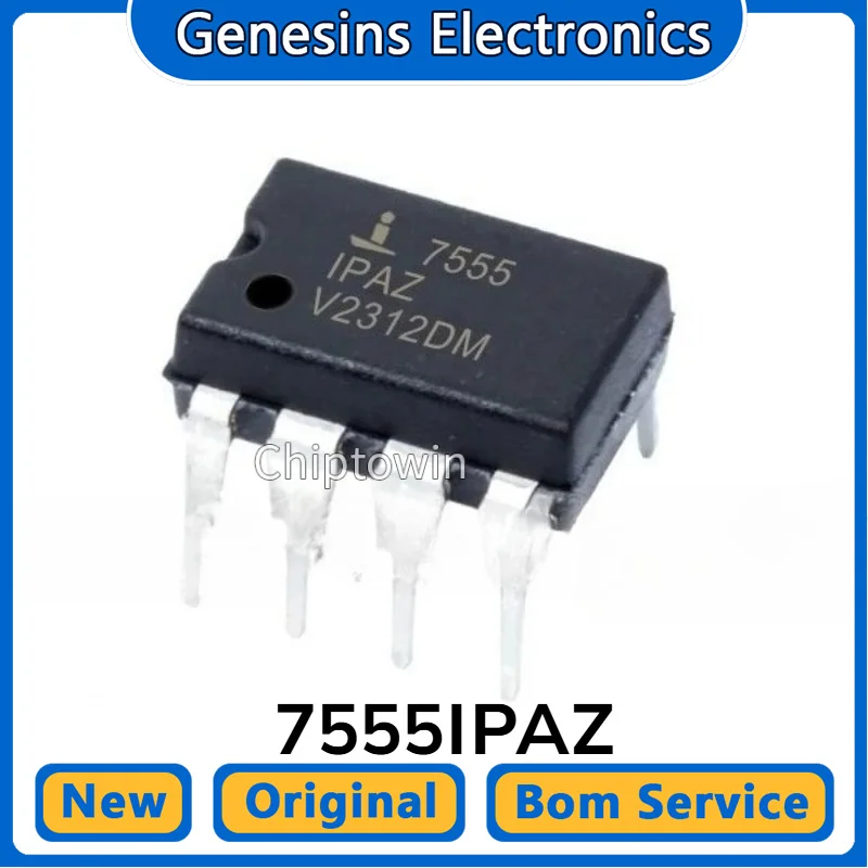 5/50/500 pcs 7555 chip ICM7555IPAZ real-time clock chip ICL7555IPAZ ICL7555IPA WN7