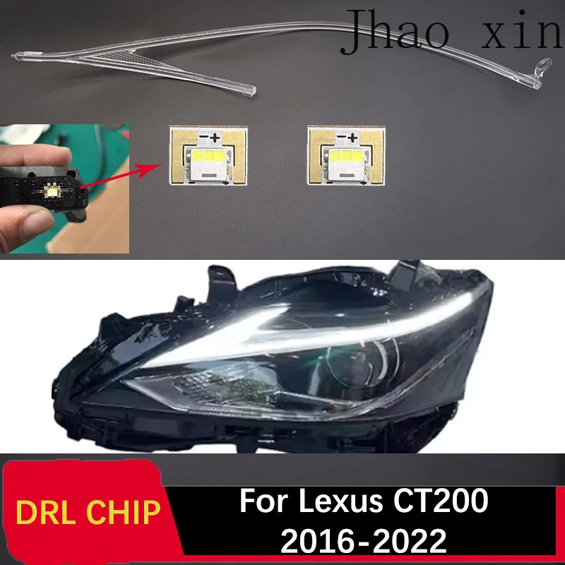 Ballast Module Suitable for Lexus CT200 2016-2022 White Light Car Headlights DRL CHIP Lamp Tube Angel Eye Circuit Board DRL Lamp