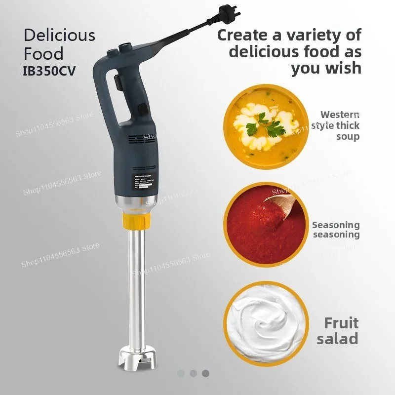 Heavy Duty Handheld Immersion Homogenizer Commercial Emulsifier for Baking Ice Cream Yogurt Soap Sauce Mixing