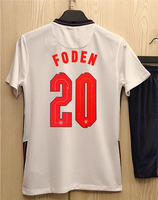 2021 Euro England jersey Kane Foden Sterling home and away jersey adult short-sleeved football jersey