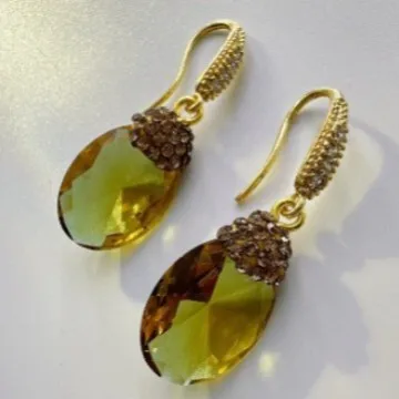Turkey color-changing sultan stone earrings niche color-changing versatile earrings jewelry directly from the manufacturer Inter