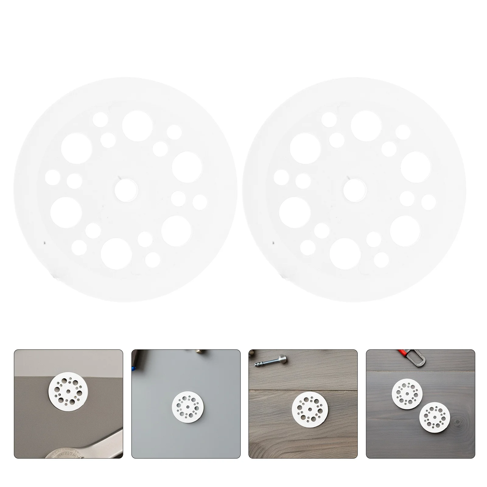 

120Pcs Insulation Pad Plastic Washers Foam Board Support Fixing Load Spreading Polypropylene Wall Panel Fasteners Ceiling Tile