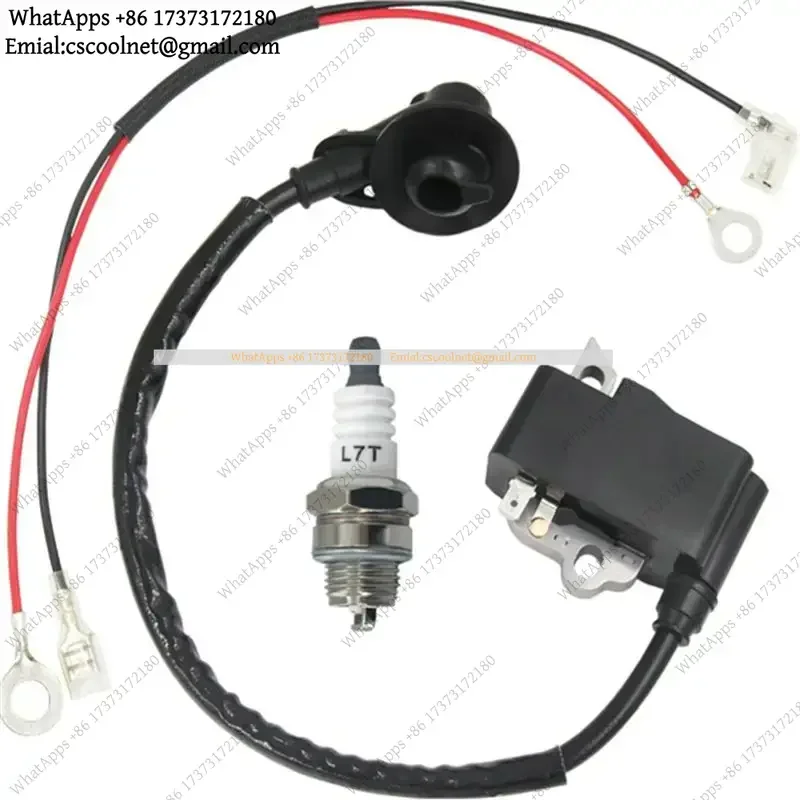 Multi-Purpose For Stihl TS410 TS420 TS-410 420 Cut Off 42384001301 Ignition Coil High Voltage Spark Plug W/Wire Set Pack