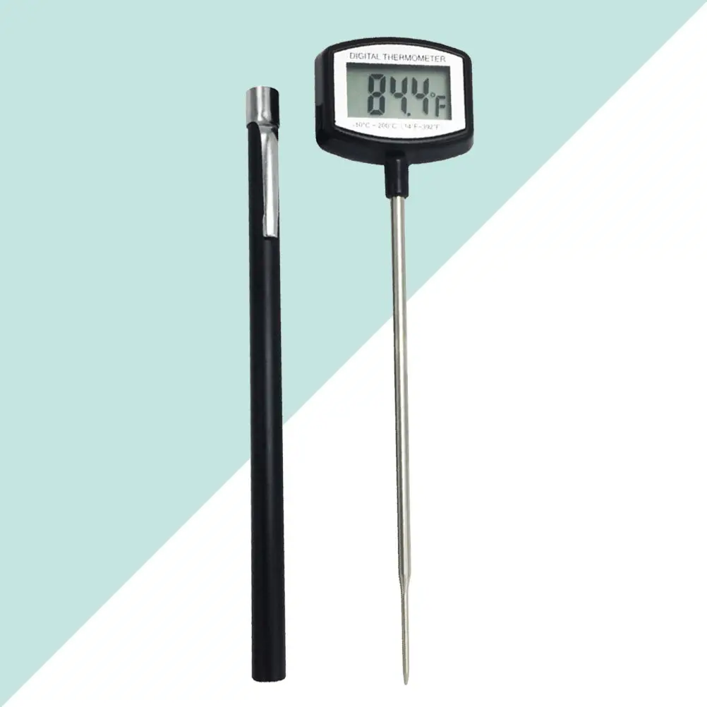 Digital Meat Thermometer Instant Read Food Probe for Cooking BBQ Grill Smoker Kitchen Baking