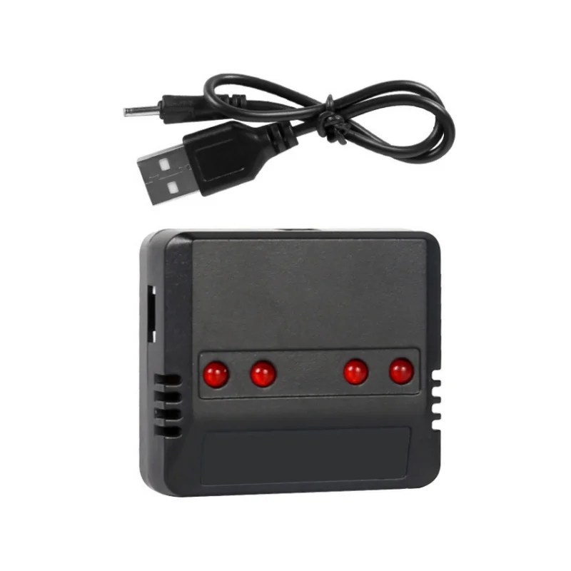 3.7 فولت USB شاحن ميزان 4 في 1 كابل شحن ل Syma X5 X5C X5HW X5HC X5UW X5SW X5SC Hubsan X4 H107C JJRC H36 Eachine E010