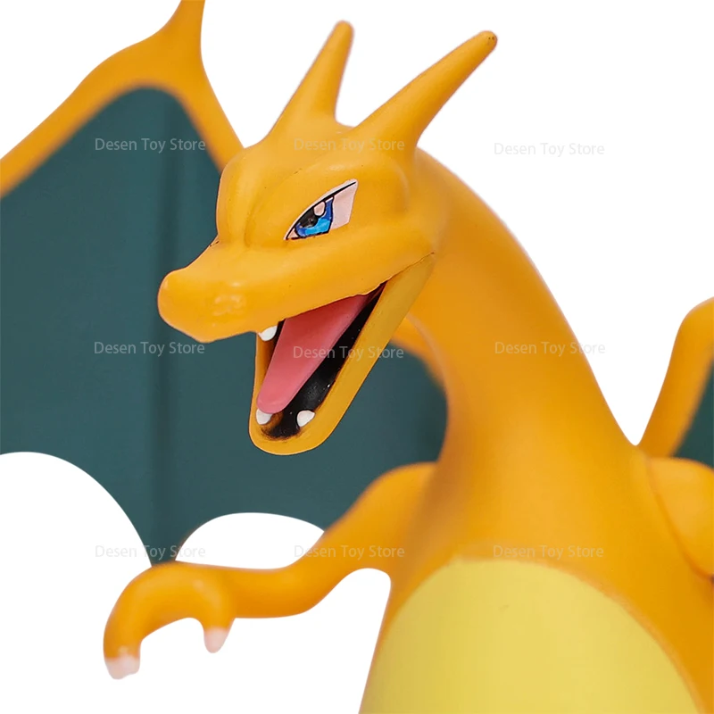 4 Styles Pokemon Figures Charizard Mega Charizard X Shiny PVC Action Model Figures Toys Doll Cartoon GIft for Children Adults