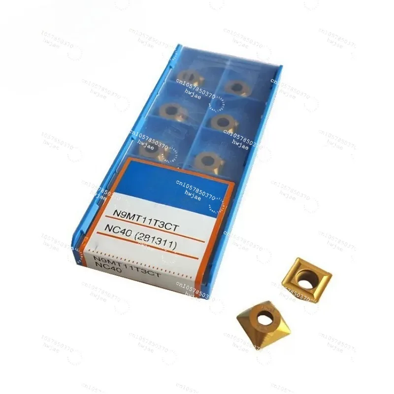 Suitable for Taiwan Nine9 Durable Inserts N9MT11T3CT NC40 99616-14 Turning and Milling Universal Drill Chamfer Grain