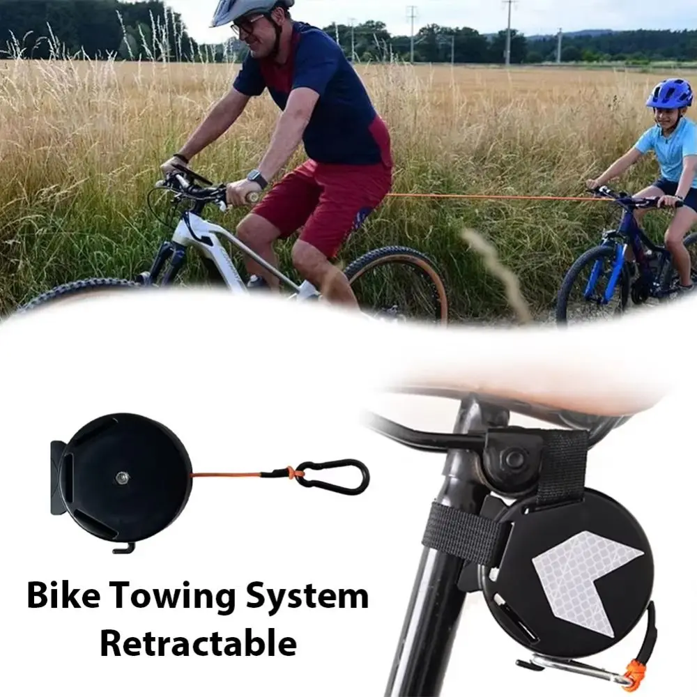 

Retractable Bicycle Traction Rope With Hook Pull Rope Bicycle Tow Rope Strong Tension Safety MTB Trailer Rope Parent-Child