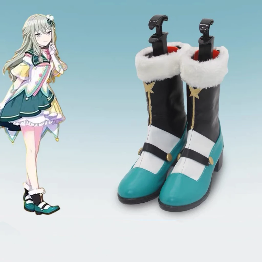 Kusanagi Nene Cosplay Shoes Boots Anime Project Sekai Colorful Stage lolita cos pjsk 3rd cos Princess Shoes Halloween Clothing