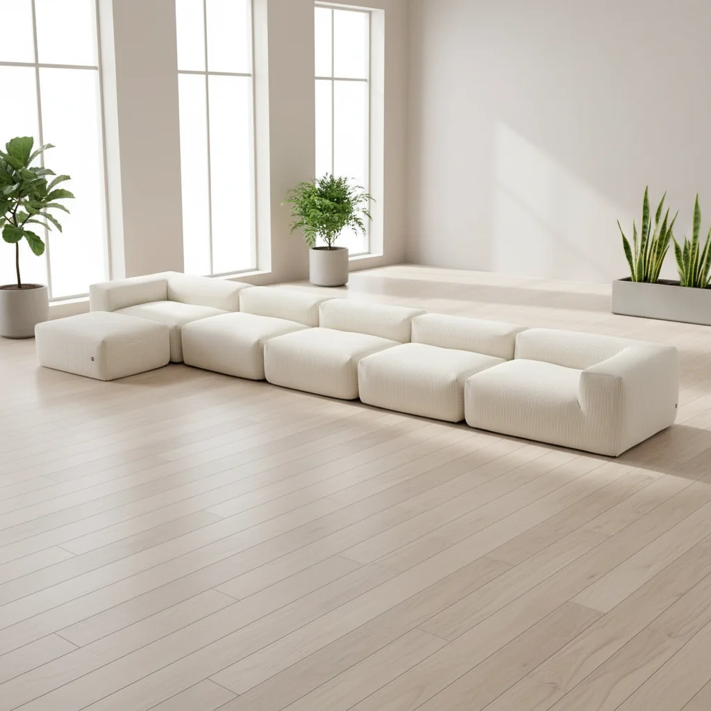 Hot Sale Modular Cloud Sectional Sofa Lazy Lounging Sofa Pet Friendly Living Room Furniture