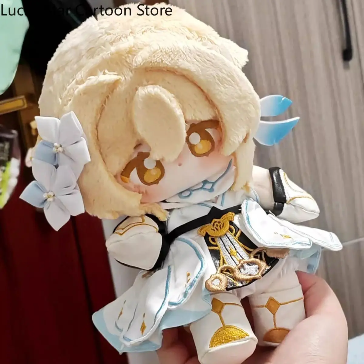 لومين جينشين تأثير 20 سنتيمتر الكرتون الشكل المعبود بلوشيز الوسائد فستان فتاة هدية عيد ميلاد الاستلقاء على وسادتك تأثيري هالوين #3