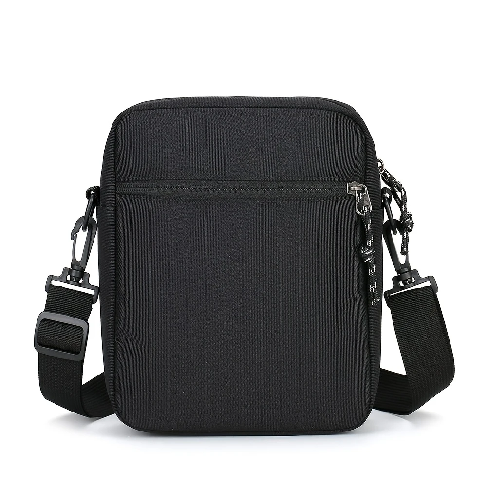 Trendy and Fashionable Men's Crossbody Bag Oxford Multifunctional and Versatile Klein Printed Single Shoulder Phone Bag