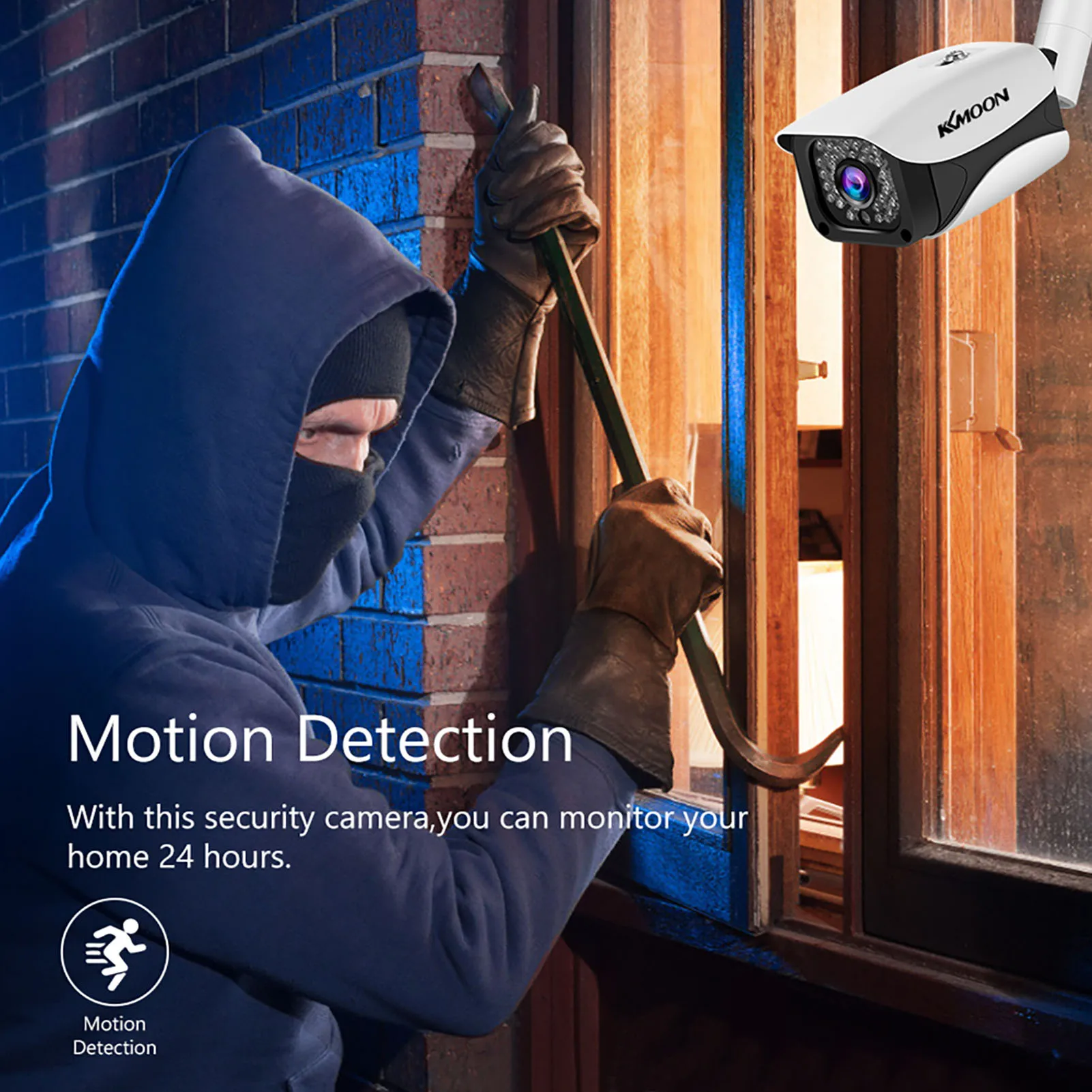 Kamera 2MP 1080P Full High Definition Zewnętrzna/wewnętrzna noktowizor na podczerwień Odporny na warunki atmosferyczne nadzór CCTV z kamerą System NTSC — zdjęcie 6