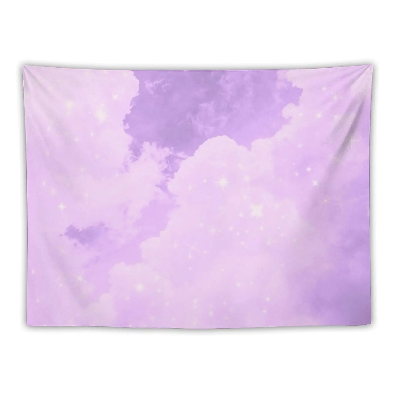 Purple Cloud Glimmer Tapestry Hanging Wall Room Decor Aesthetic Bedroom Decor Tapestry