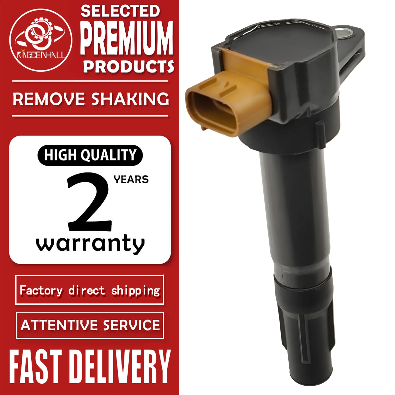 Ignition Coils 33400-51K20 Compatible With Suzuki Grand Vitara Kizashi SX4 l4 2.0L 3340051K40 420666142  Wear Parts