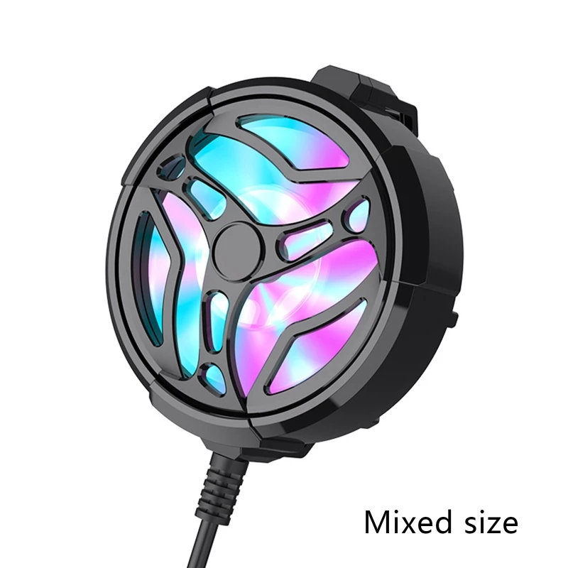 Cooler Rechargeable Cooling Fan Cell Phone Radiator for Playing Games Watching Videos for