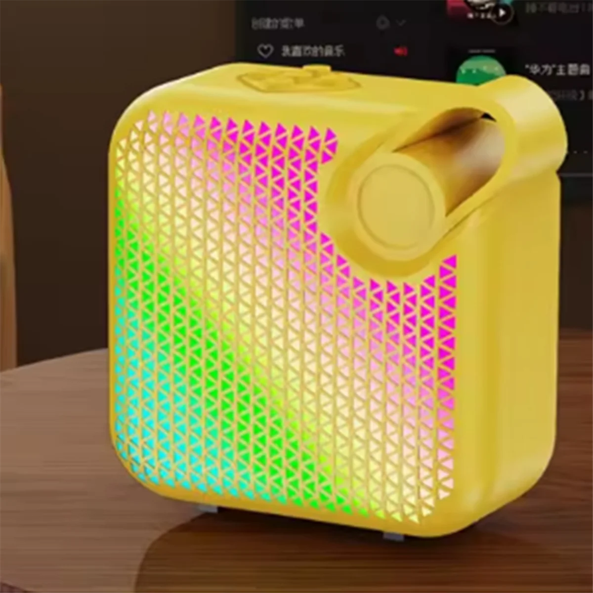 

2025+Wireless Bluetooth Speaker X711 Seven-Colour Lights Bass Portable Desktop Audio High Fidelity Surround Party Loudspeaker