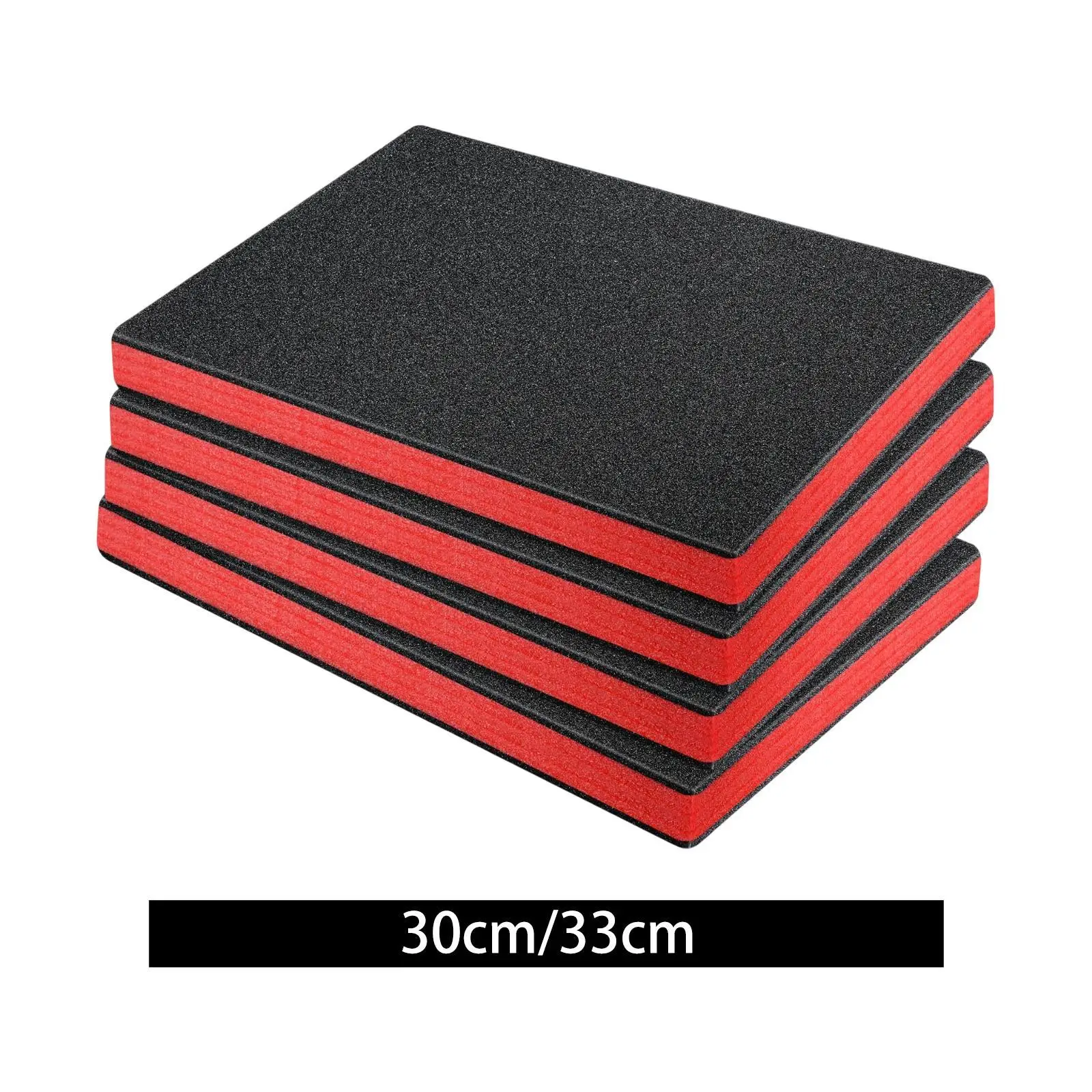 4Pcs Tool Box Foam Inserts Tool Box Liner for Camera Case Transport Padding