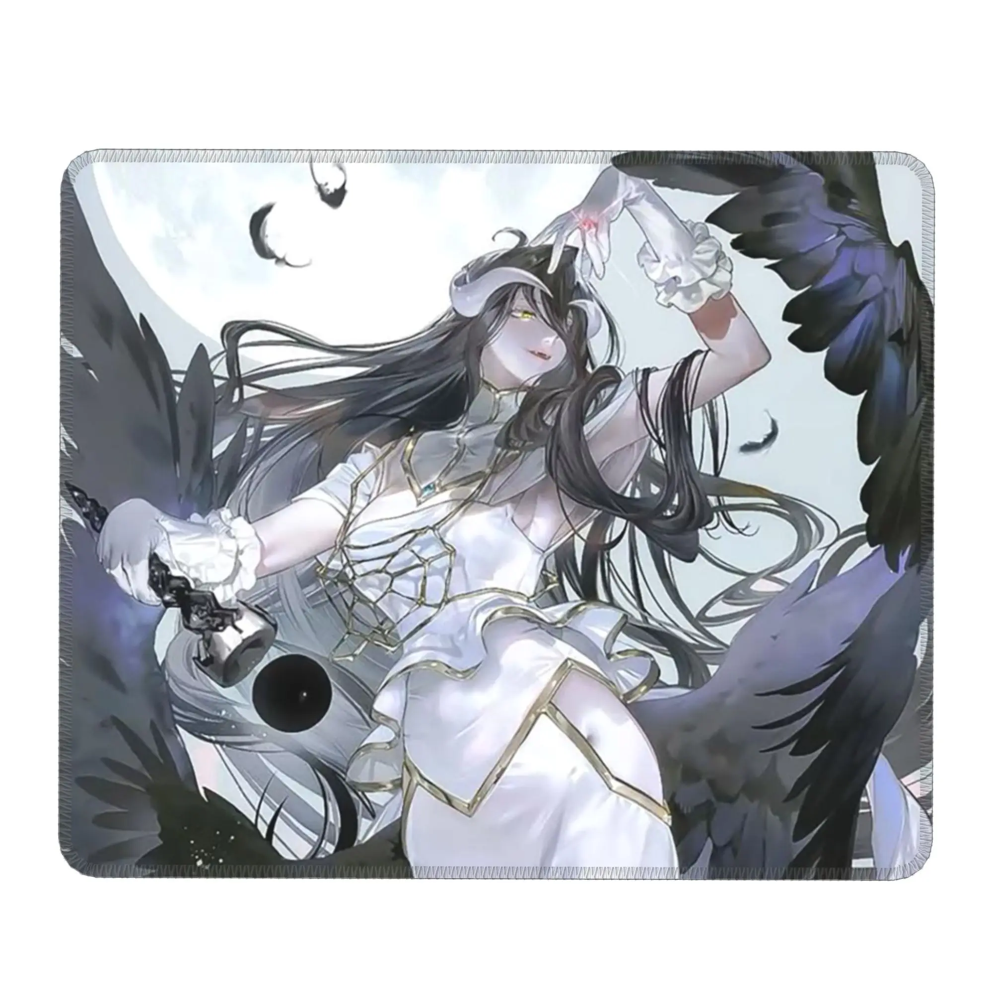 Albedo Anime Overlord Mouse Pad Computer Keyboard Mouse Mat Gaming PC Laptop Desk Mat Office Table Mats