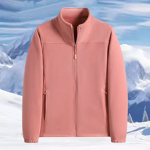 Urban Outdoor Couple's Fleece Jacket | Wind-Resistant Polar Fleece for Men & Women, Perfect for Commute or Hike
