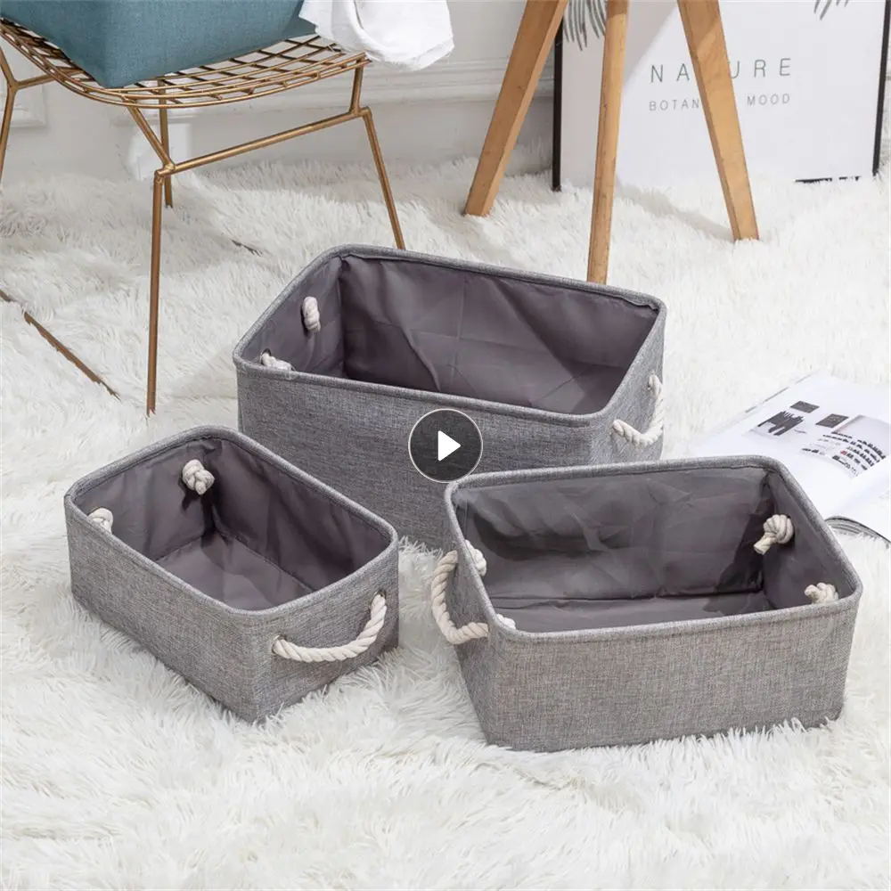 Laundry Basket Foldable Super Large Size Durable Household Storage Clothes Storage Basket Dust-proof Foldable Storage Basket