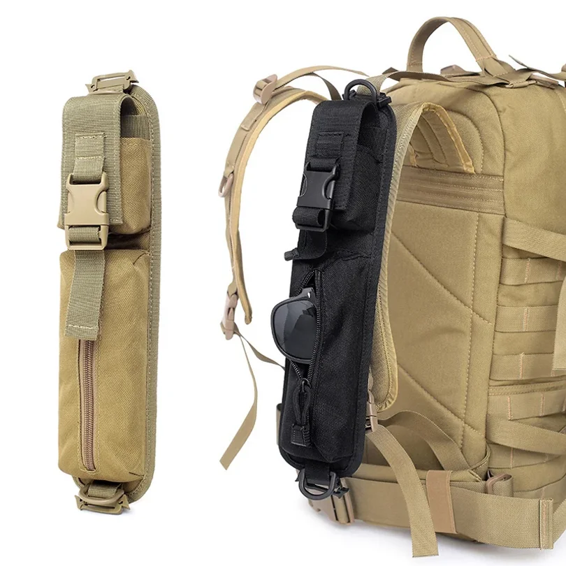 Tactical Shoulder Strap Sundries Bags for Backpack Accessory Pack Key Flashlight Pouch Molle Outdoor Camping EDC Kits Tools Bag