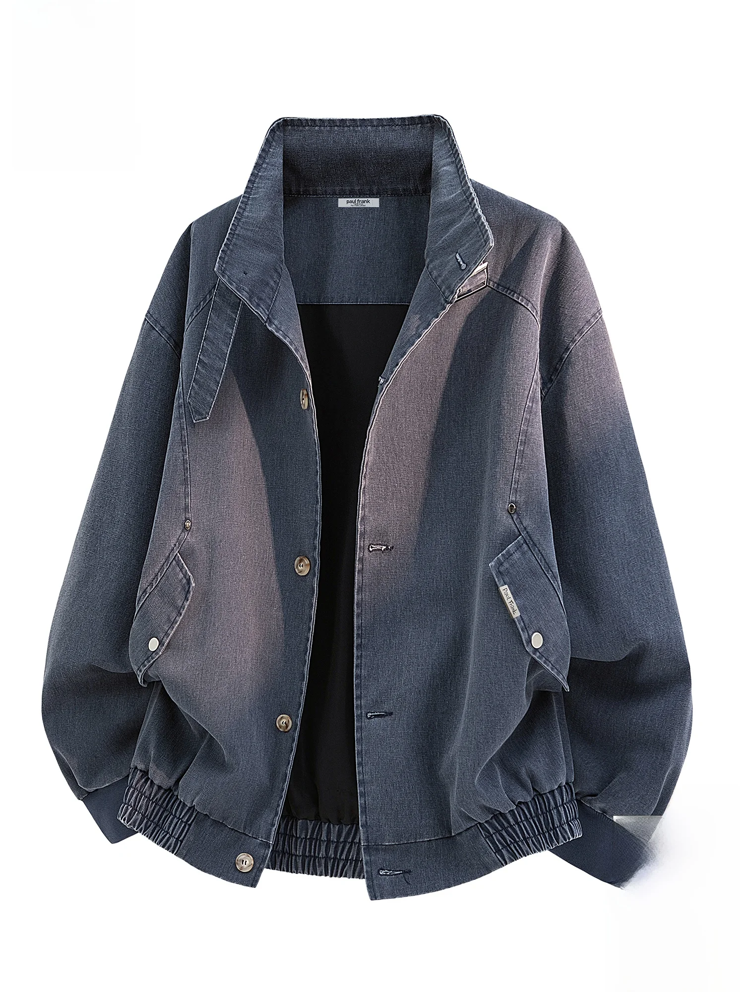 

Мужская повседневная свободная куртка Paul Frank Spring Casual с принтом Monkey Mouth, модная рабочая одежда, молодежная куртка из смесового полиэстера и хлопка