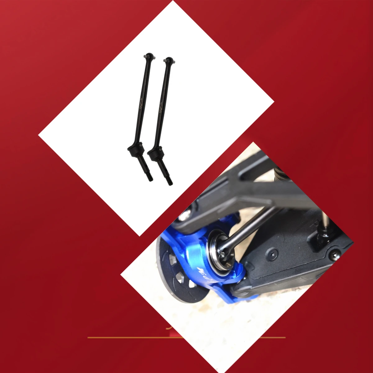 GPM TRAXXAS 1/7 UDR  Desert Racer -85076-4 For Extra Duty Front CVD & SST Joint And Harden Steel Body