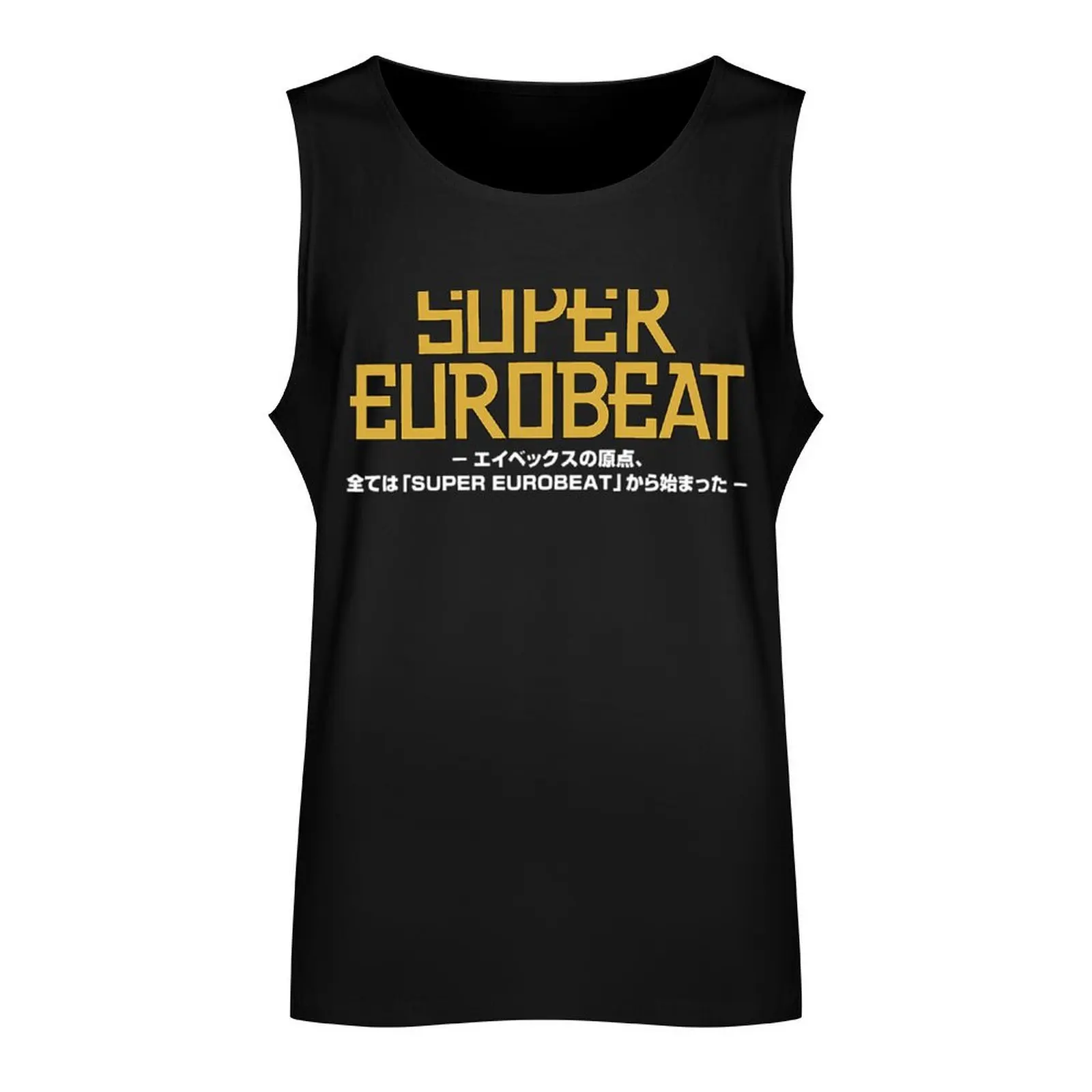 Super Eurobeat Tank Top Men's tops Muscle fit