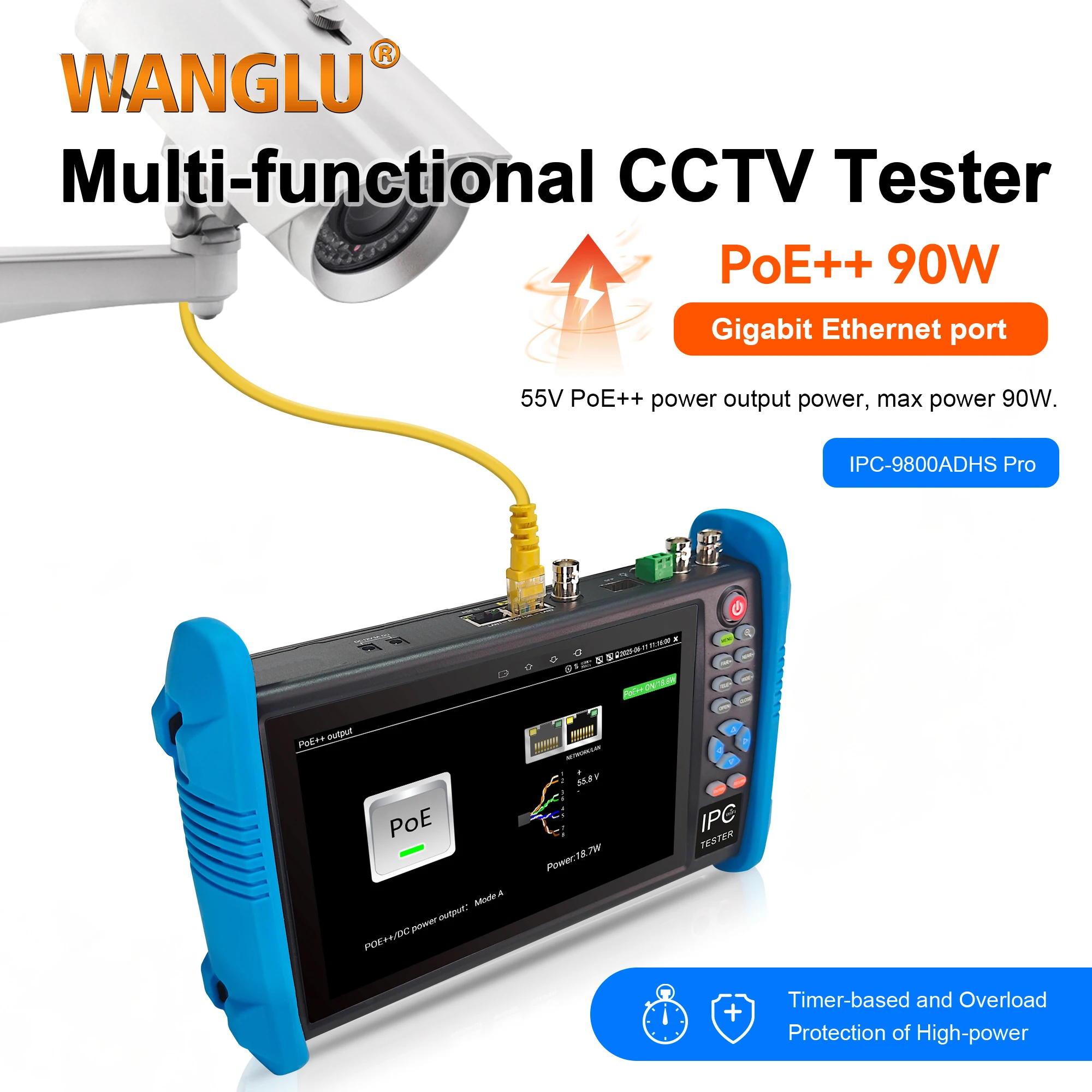 CCTV Tester IPC-9800ADHS Pro 7