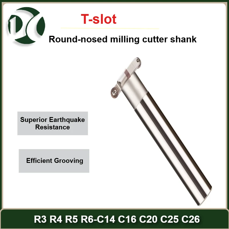 

CNC TMR T-slot Round Nose Milling Cutter Holder R3 R4 R5 R6 Milling Cutter Bar Use For Circular Milling Cutter Such As RCMT/RPMT