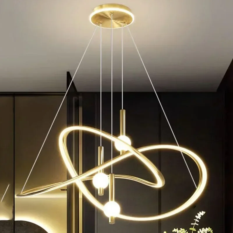 Luxury Creative LED Pendant Light Nordic Modern Decor Chandeliers Living Dining Room Bedroom Lighting Fixtures