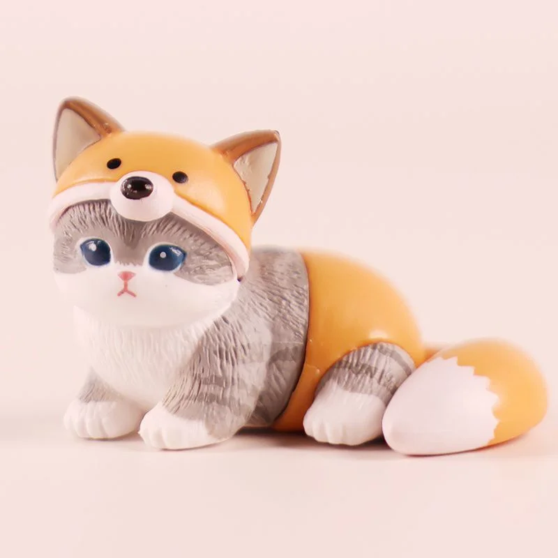 แครอทสัตว์เลี้ยงลูกแมวกล่องตาบอดCOSสัตว์แพนด้ากระต่ายAction Figureของเล่นตกแต่งคริสต์มาสของขวัญ