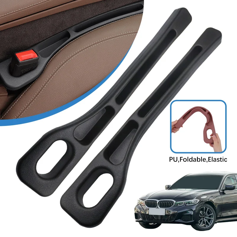 2pcs Car Seat Gap Filler Between Seats   For BMW 3 Series F30 F31 F34 M3 E46 E90 E91 E92 E93 G21 G20 Interior Auto Accessories