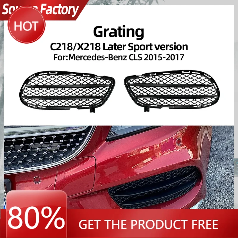 

Racing Grills For Mercedes Benz CLS 260 300 C218 AMG 2015-2017 Grille Car Exterior Modification Accessories
