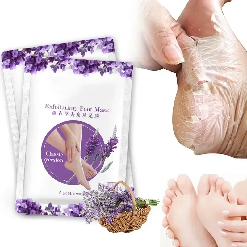 

1 Pair of Exfoliating Foot Mask Skin Peeling Dead Feet Baby Foot Mask Socks Soaking Pedicure Heel Cream Callus Remover Pedicure