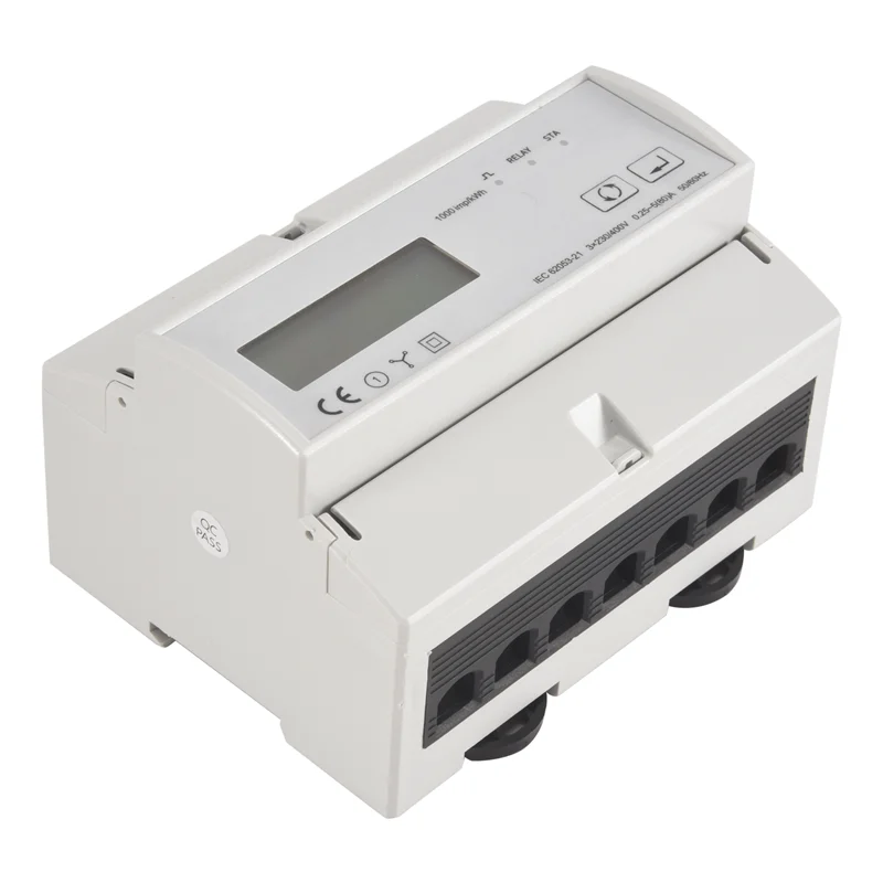 3 Phase Energy Meter Wifi Energy Meter Kwh Power Monitor Wattmeter Tuya App Remote Switch On OFF 3X110/190V 230/400VAC