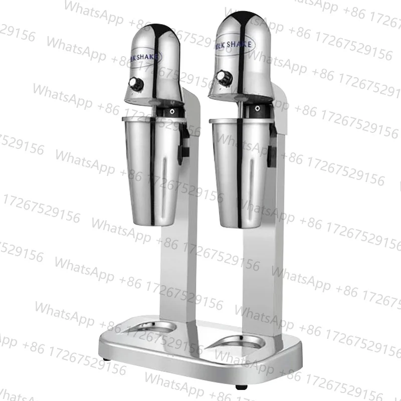Milk shake machine Double cups Milkshaker Stainless steel Shaking machine 220V/110V Milk Mixer Milk Bubble tea machine