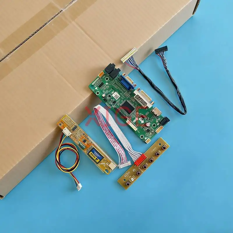 

For LP140WX1 LTN140W1 CLAA140WA01 N140A1 Screen Drive Controller Board Kit DIY VGA DVI HDMI 1280*768 1280x768 1-CCFL 30 Pin LVDS